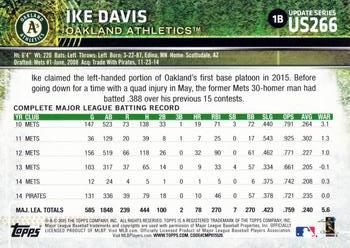 2015 Topps Update #US266 Ike Davis Back