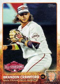 2015 Topps Update #US346 Brandon Crawford Front