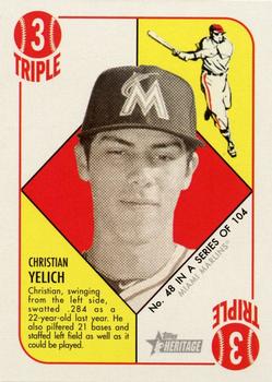 2015 Topps Heritage '51 #48 Christian Yelich Front