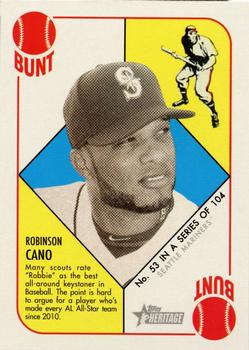 2015 Topps Heritage '51 #53 Robinson Cano Front