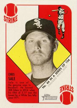 2015 Topps Heritage '51 #66 Chris Sale Front