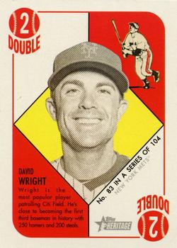 2015 Topps Heritage '51 #83 David Wright Front