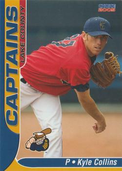 2005 Choice Lake County Captains #4 Kyle Collins Front