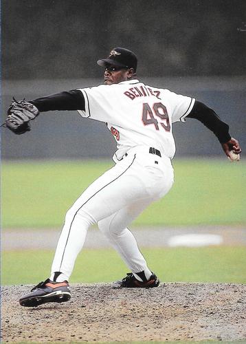1997 Baltimore Orioles Photocards #NNO Armando Benitez Front