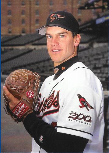 1997 Baltimore Orioles Photocards #NNO Shawn Boskie Front