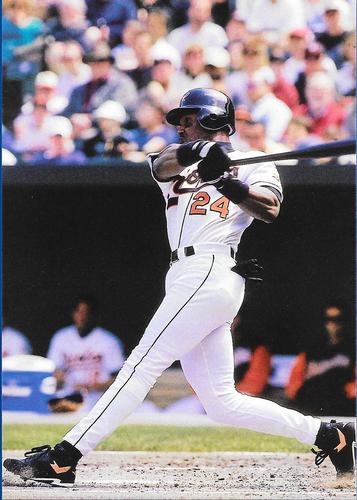 1997 Baltimore Orioles Photocards #NNO Eric Davis Front