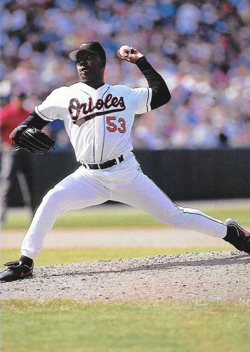 1997 Baltimore Orioles Photocards #NNO Arthur Rhodes Front