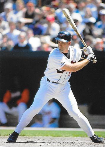 1997 Baltimore Orioles Photocards #NNO B.J. Surhoff Front