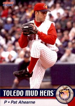 2004 Choice Toledo Mud Hens #1 Pat Ahearne Front