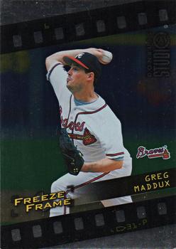 1998 Studio - Freeze Frame #6 Greg Maddux Front