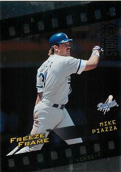 1998 Studio - Freeze Frame #8 Mike Piazza Front