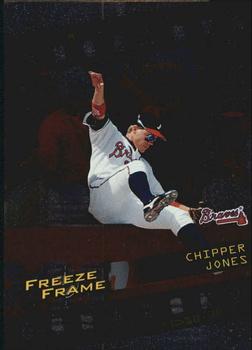 1998 Studio - Freeze Frame #9 Chipper Jones Front