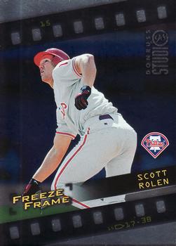 1998 Studio - Freeze Frame #15 Scott Rolen Front