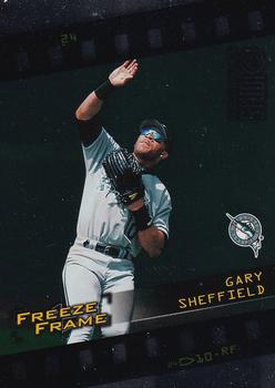 1998 Studio - Freeze Frame #24 Gary Sheffield Front