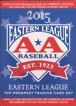 2015 Grandstand Eastern League Top Prospects #NNO Cover Card Front