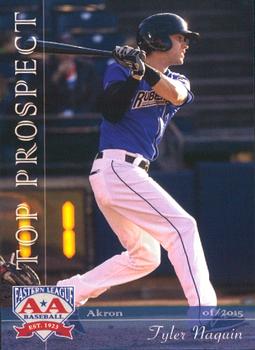 2015 Grandstand Eastern League Top Prospects #NNO Tyler Naquin Front