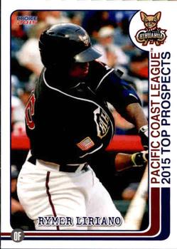 2015 Choice Pacific Coast League Top Prospects #06 Rymer Liriano Front
