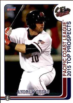 2015 Choice Pacific Coast League Top Prospects #30 Andrew Susac Front