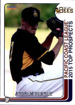 2015 Choice Pacific Coast League Top Prospects #32 Andrew Heaney Front