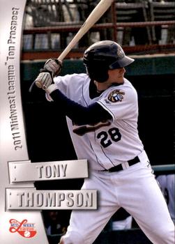 2011 Grandstand Midwest League Top Prospects #NNO Tony Thompson Front