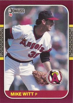 1987 Donruss Opening Day #2 Mike Witt Front
