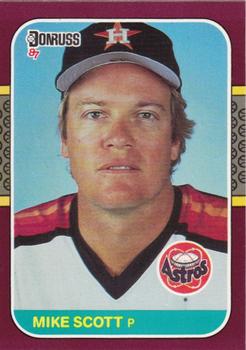 1987 Donruss Opening Day #15 Mike Scott Front