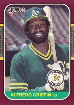 1987 Donruss Opening Day #28 Alfredo Griffin Front