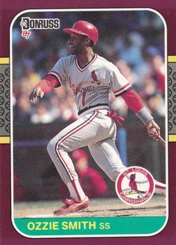 1987 Donruss Opening Day #65 Ozzie Smith Front