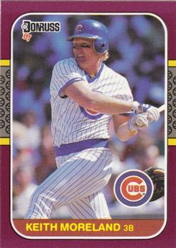 1987 Donruss Opening Day #71 Keith Moreland Front