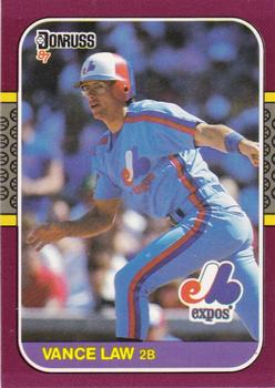 1987 Donruss Opening Day #94 Vance Law Front