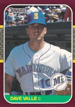 1987 Donruss Opening Day #120 Dave Valle Front