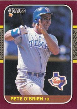 1987 Donruss Opening Day #174 Pete O'Brien Front