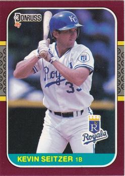 1987 Donruss Opening Day #207 Kevin Seitzer Front