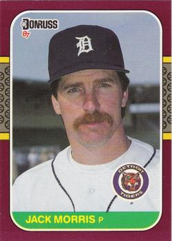 1987 Donruss Opening Day #212 Jack Morris Front