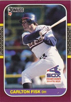 1987 Donruss Opening Day #232 Carlton Fisk Front