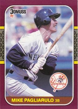1987 Donruss Opening Day #239 Mike Pagliarulo Front