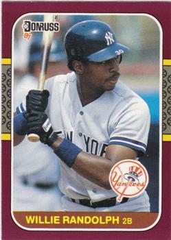 1987 Donruss Opening Day #246 Willie Randolph Front