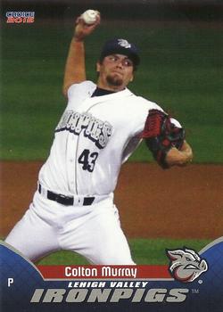 2015 Choice Lehigh Valley IronPigs #20 Colton Murray Front
