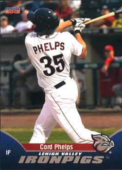 2015 Choice Lehigh Valley IronPigs #23 Cord Phelps Front
