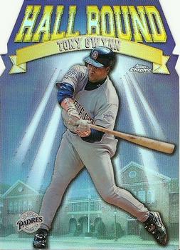 1998 Topps Chrome - Hall Bound Refractors #HB2 Tony Gwynn Front