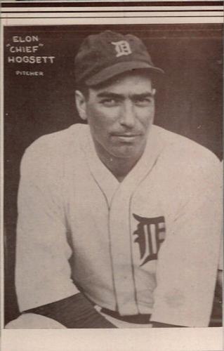 1934 Detroit Tigers (Annis Furs) #NNO Chief Hogsett Front