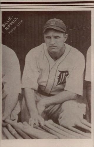 1934 Detroit Tigers (Annis Furs) #NNO Billy Rogell Front
