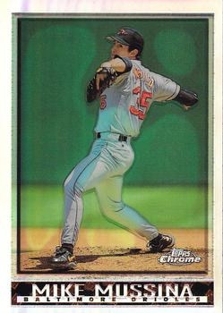 1998 Topps Chrome - Refractors #165 Mike Mussina Front