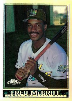 1998 Topps Chrome - Refractors #349 Fred McGriff Front