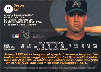 1998 Topps Chrome - Rookie Class #R1 Travis Lee Back