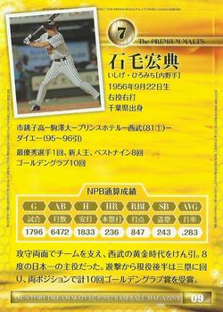 2012 BBM Suntory Dream Match #09 Hiromichi Ishige Back