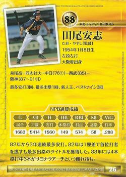 2012 BBM Suntory Dream Match #26 Yasushi Tao Back