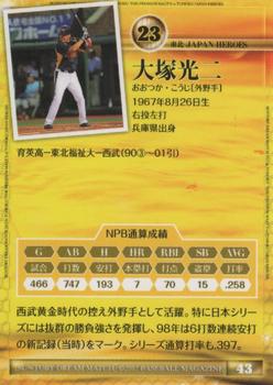 2012 BBM Suntory Dream Match #43 Koji Ohtsuka Back