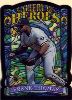1998 Topps Gallery - Gallery of Heroes #GH5 Frank Thomas Front