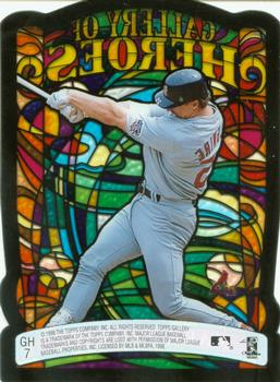1998 Topps Gallery - Gallery of Heroes #GH7 Mark McGwire Back